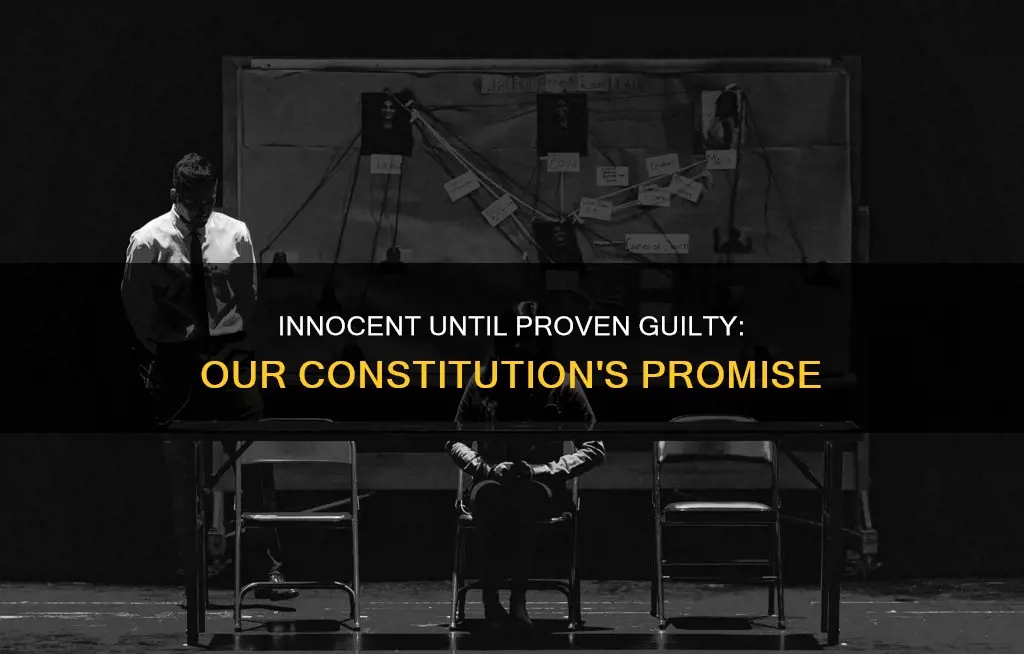 does our constitution read innocent until proven guilty