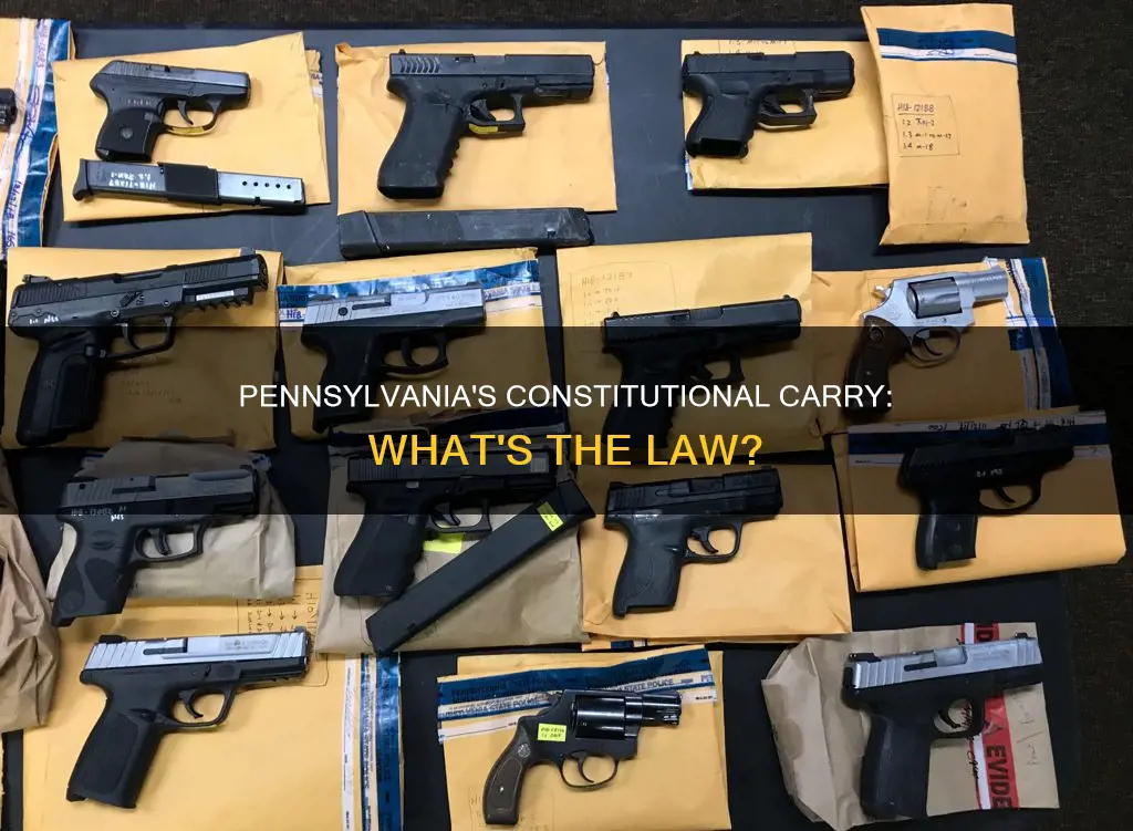 does pennsylvania have constitutional carry