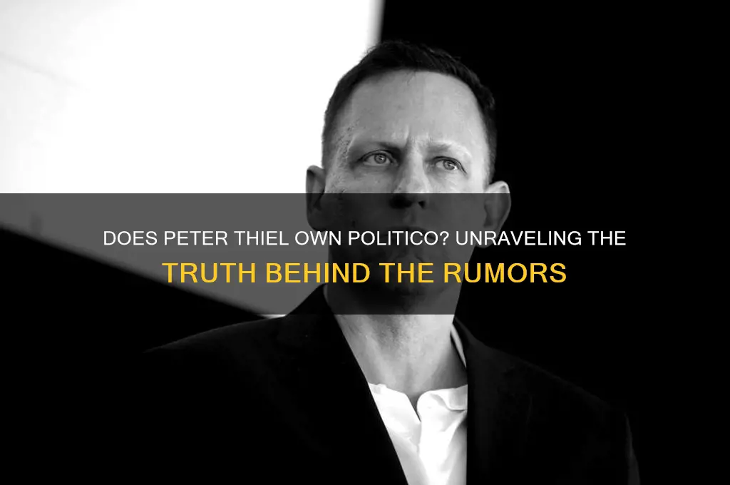 does peter thiel own politico
