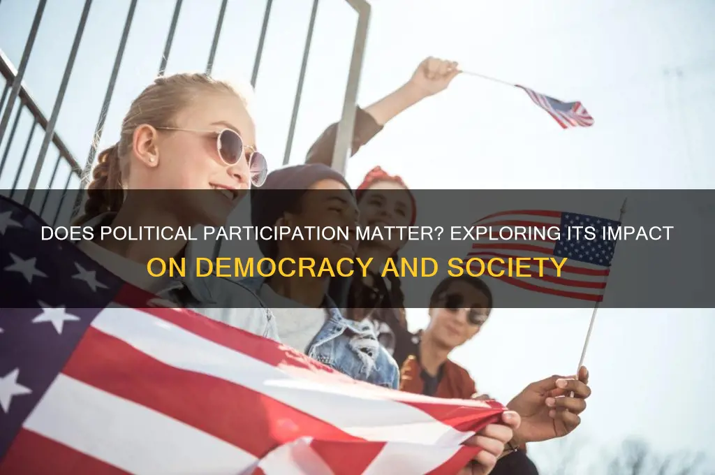 does political participation matter