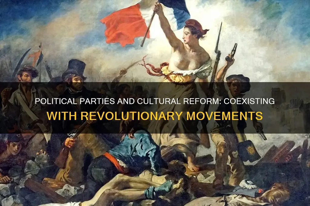 does political parties coexist cultural reformist and revolutionary groups