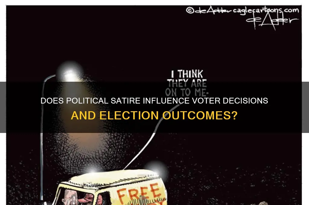 does political satire effect voters