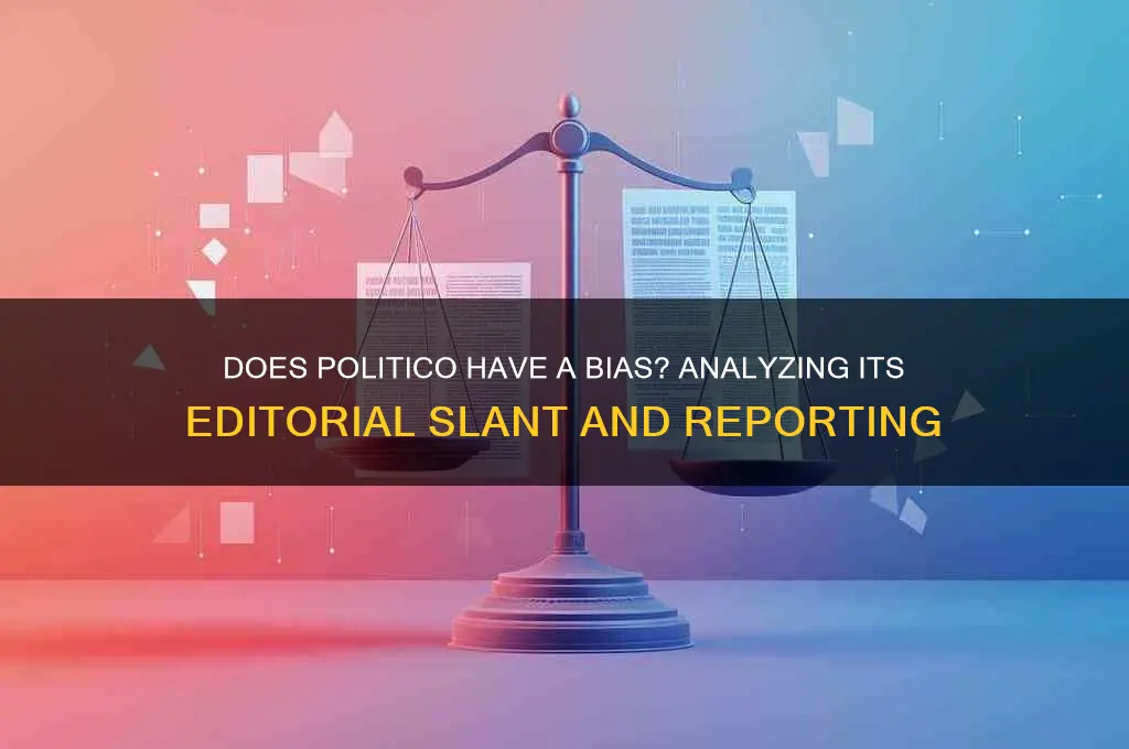 does politico have a bias