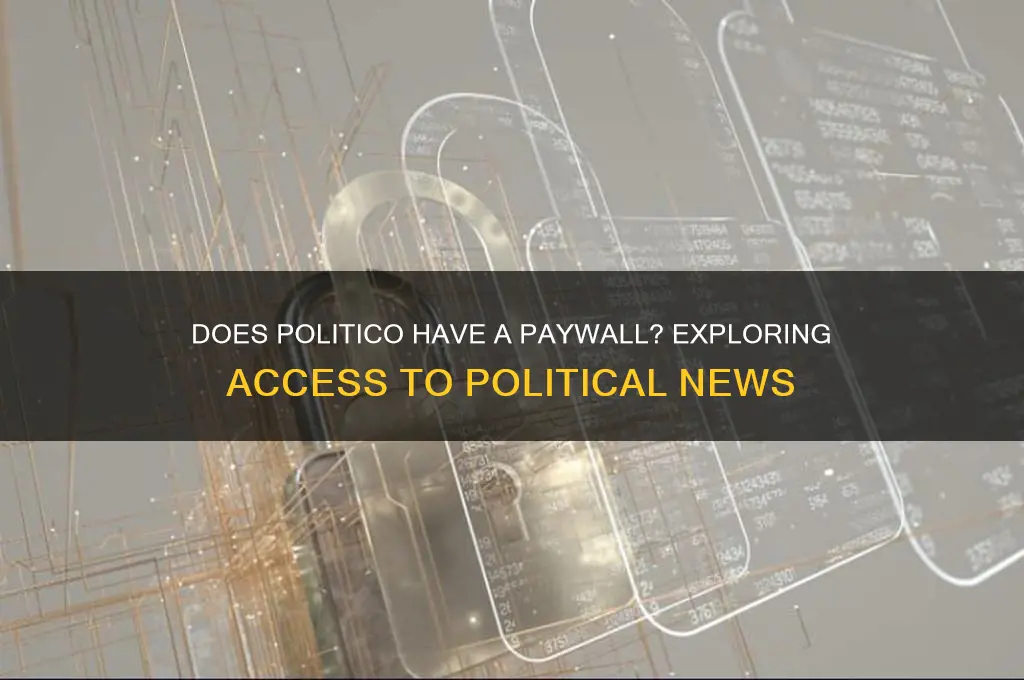 does politico have a paywall