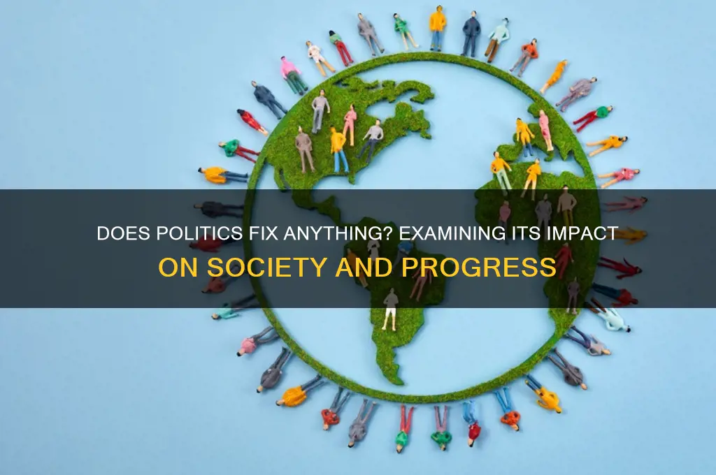 does politics fix anything