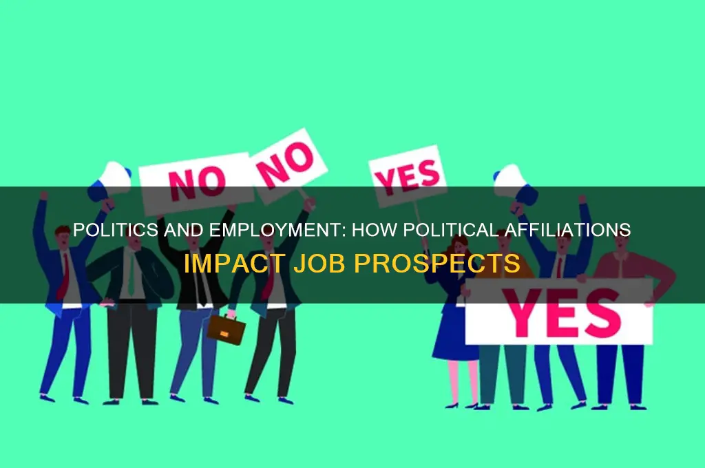 does politics hurt employability