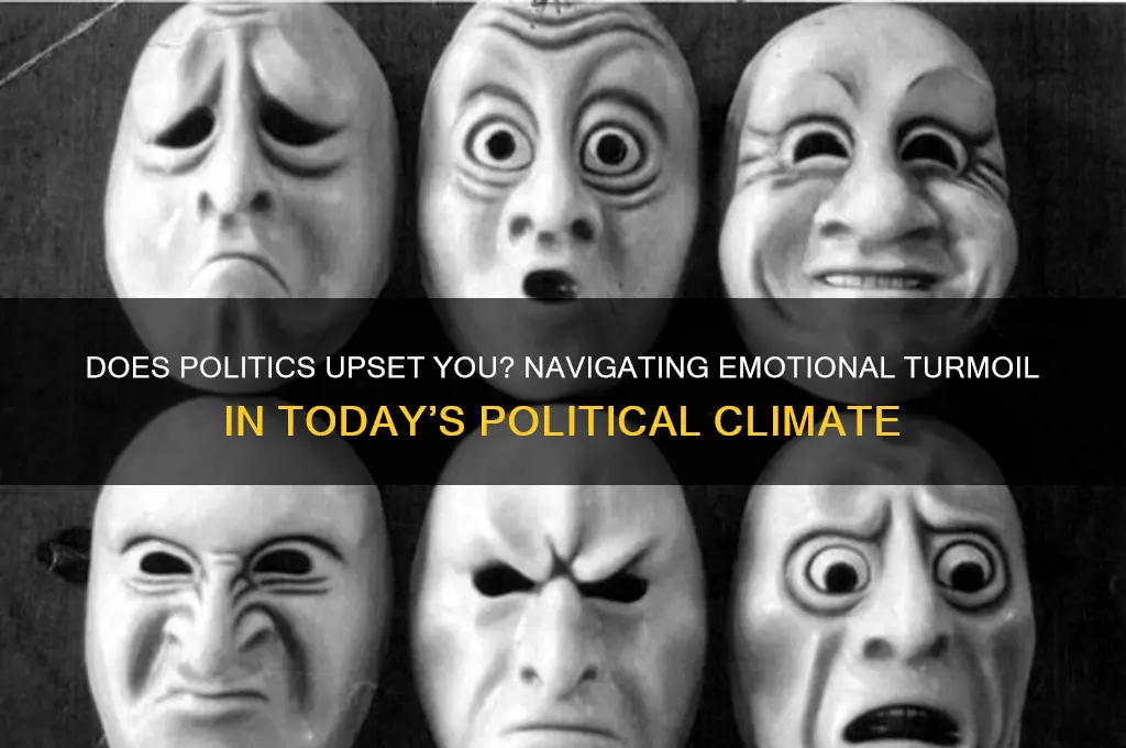 does politics upset you