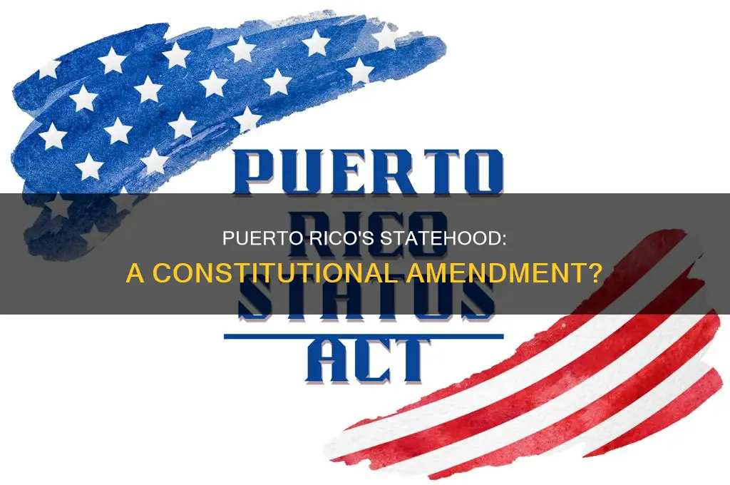does puerto rico statehood require a constitutional amendment