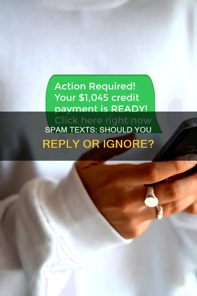 does replying stop to spam texts work