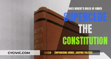 Robert's Rules vs Constitution: Which Rules Reign Supreme?