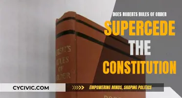 Roberts Rules of Order: Overriding the Constitution?