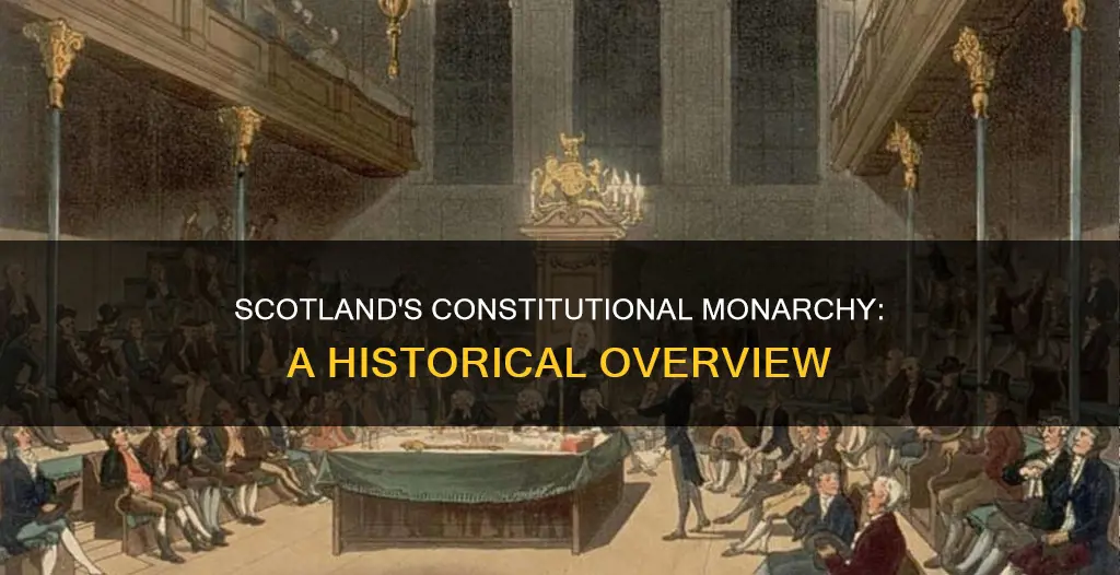 does scotland have a constitutional monarchy