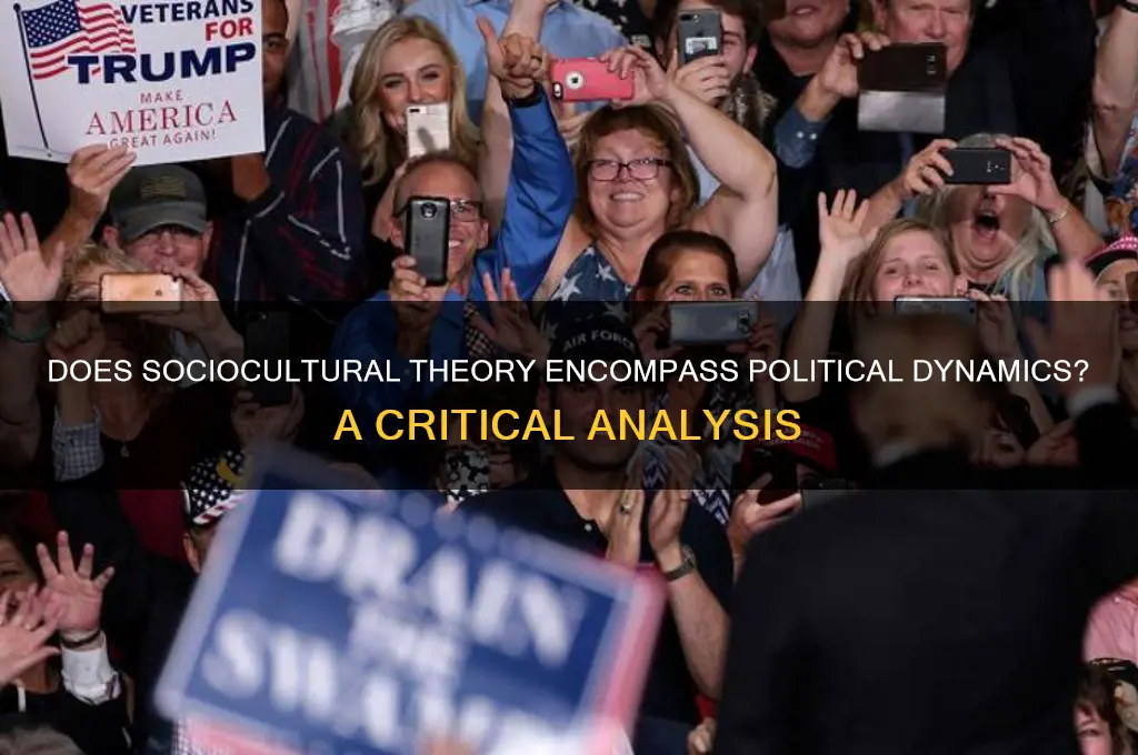 does sociocultural include political