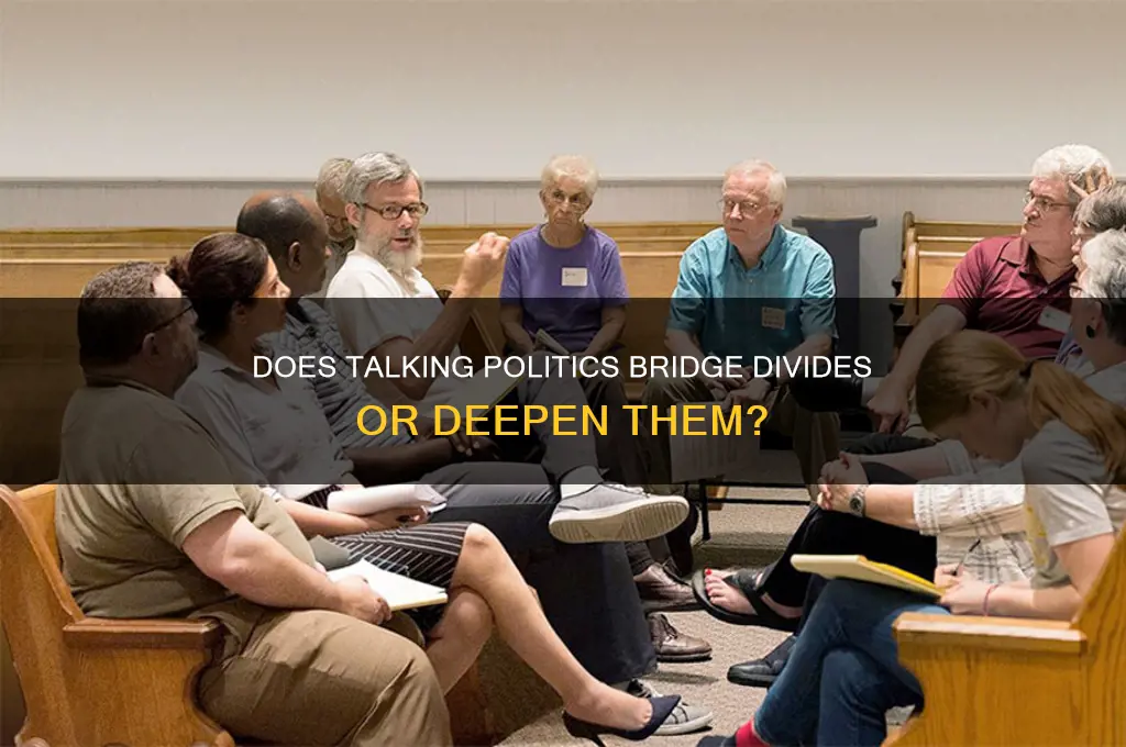 does talking politics work