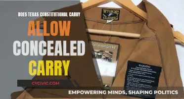 Texas Constitutional Carry: Concealed Carry Law Explained