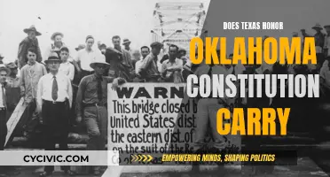 Oklahoma's Constitutional Carry: Honored in Texas?