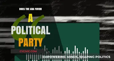 Does the ABA Show Political Bias? Uncovering Party Affiliations