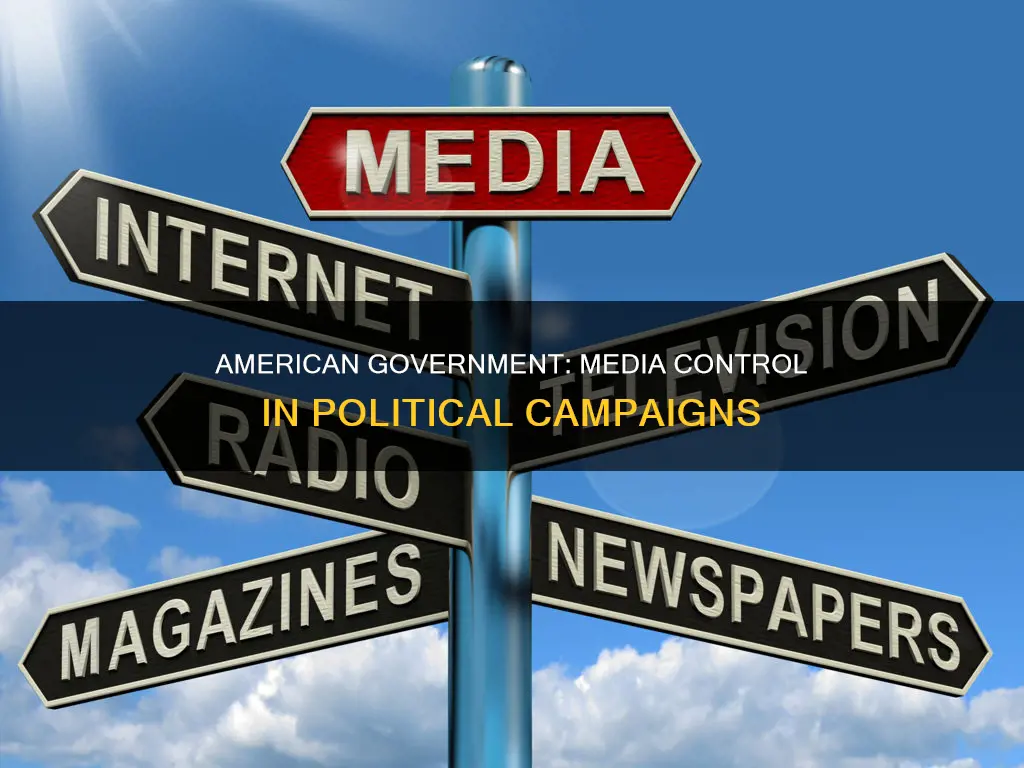 does the american government control news programs in political campaign