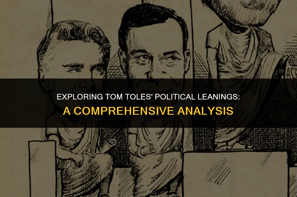 does the artist tom toles have a political affiliation