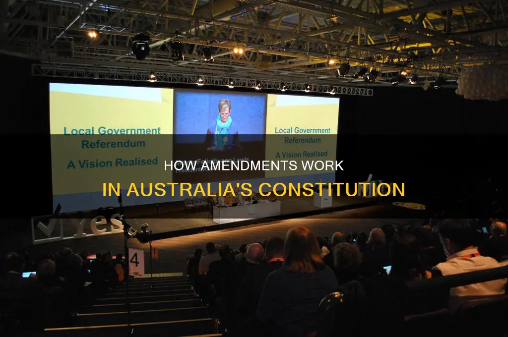 does the australian constitution describe an amendment process
