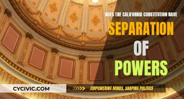 California Constitution: Separation of Powers Explained