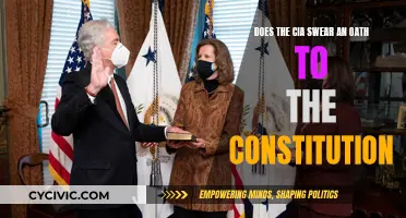 The CIA's Oath: Loyalty to the Constitution?
