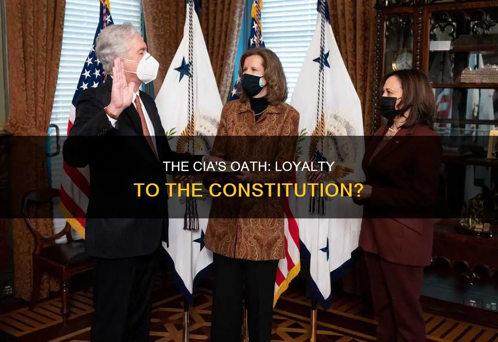 does the cia swear an oath to the constitution
