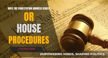 The Constitution's Influence on Senate and House Procedures