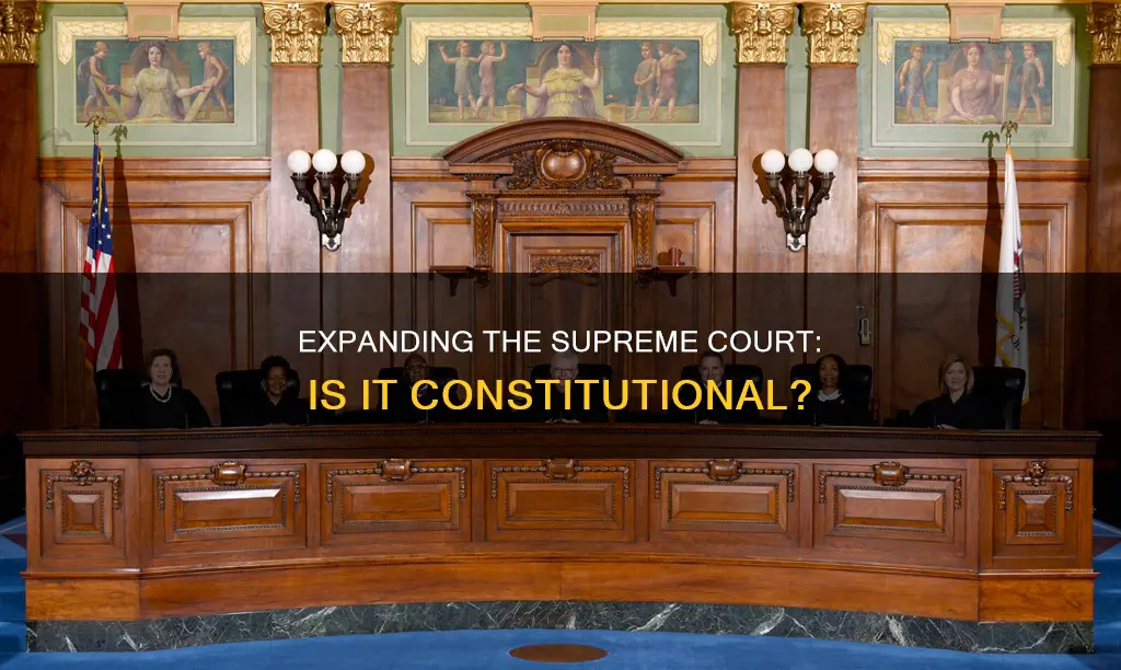 does the constitution allow for adding supreme court judges