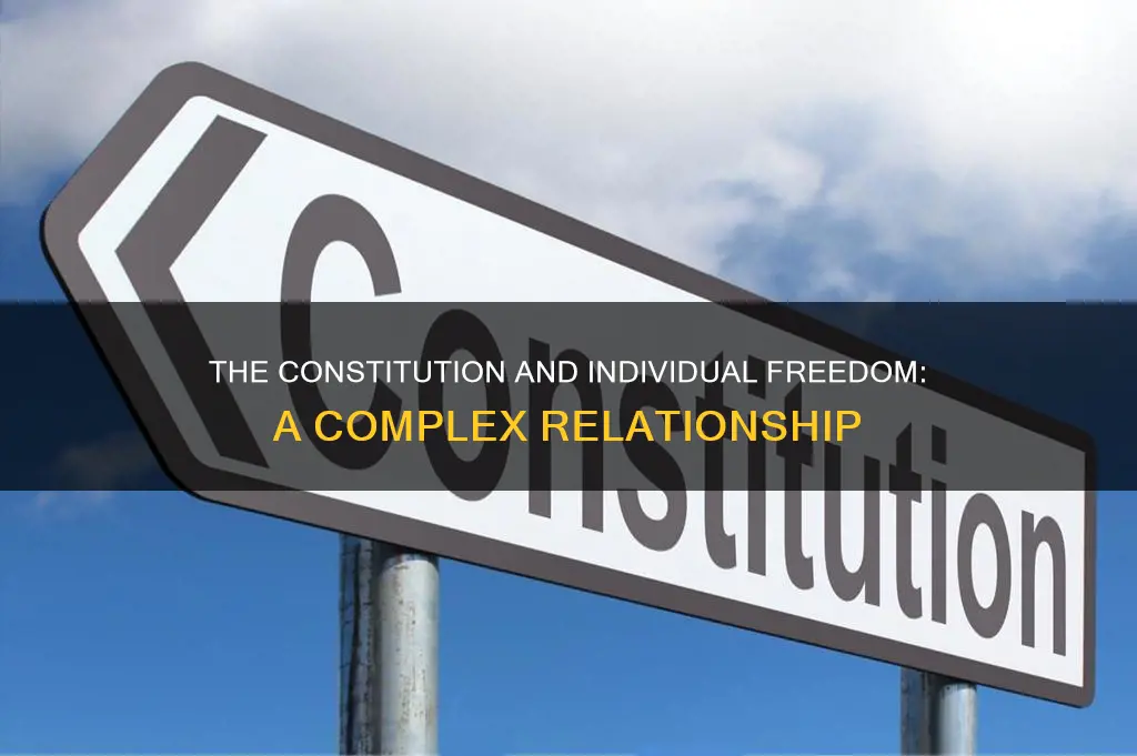 does the constitution allow for an individual to be free