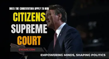 Supreme Court: Non-Citizens' Constitutional Rights