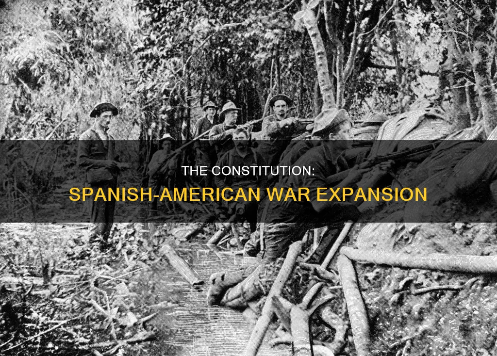 does the constitution follow the flag spanish american war