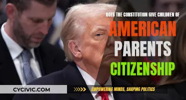 US Citizenship: Children of Americans, What the Constitution Says