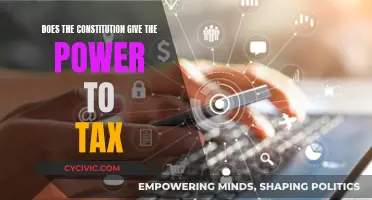 The Constitution and Tax Powers: Who Holds the Purse Strings?