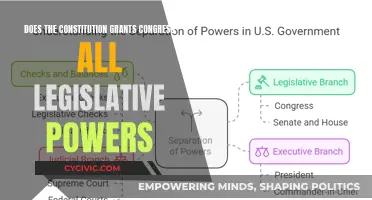 Legislative Powers: Congress' Constitutional Control
