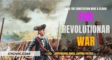 Revolutionary War: Is There a Constitutional Clause?