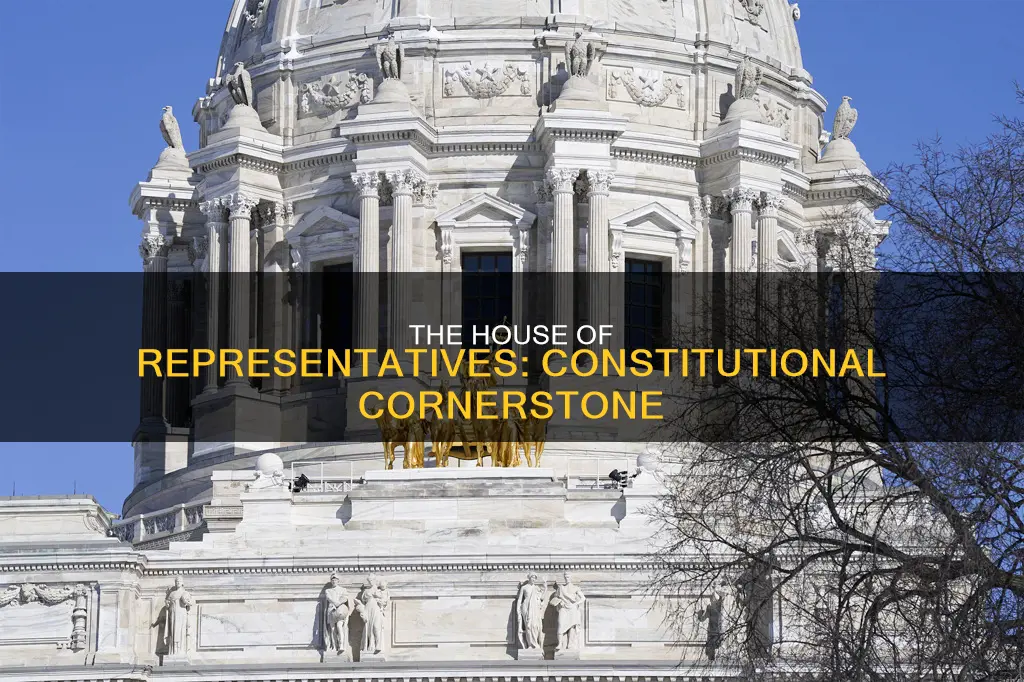 does the constitution have a house of representatives