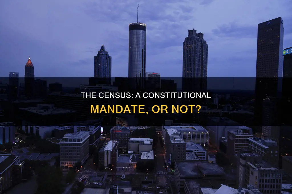 does the constitution mandate census every 10 years