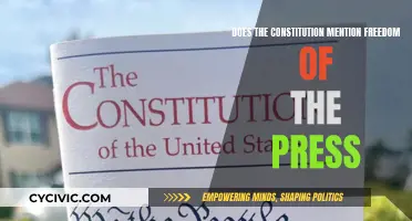 The Constitution and Freedom of the Press