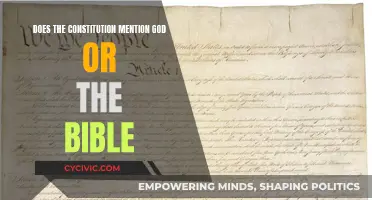The Constitution: God and Bible Mention