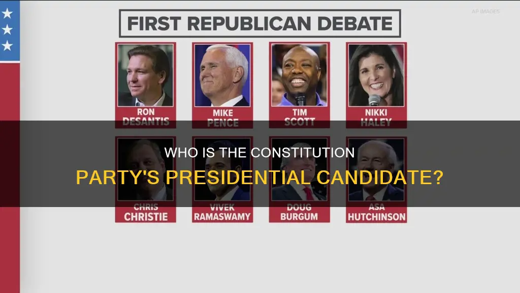 does the constitution party have a presidential candidate