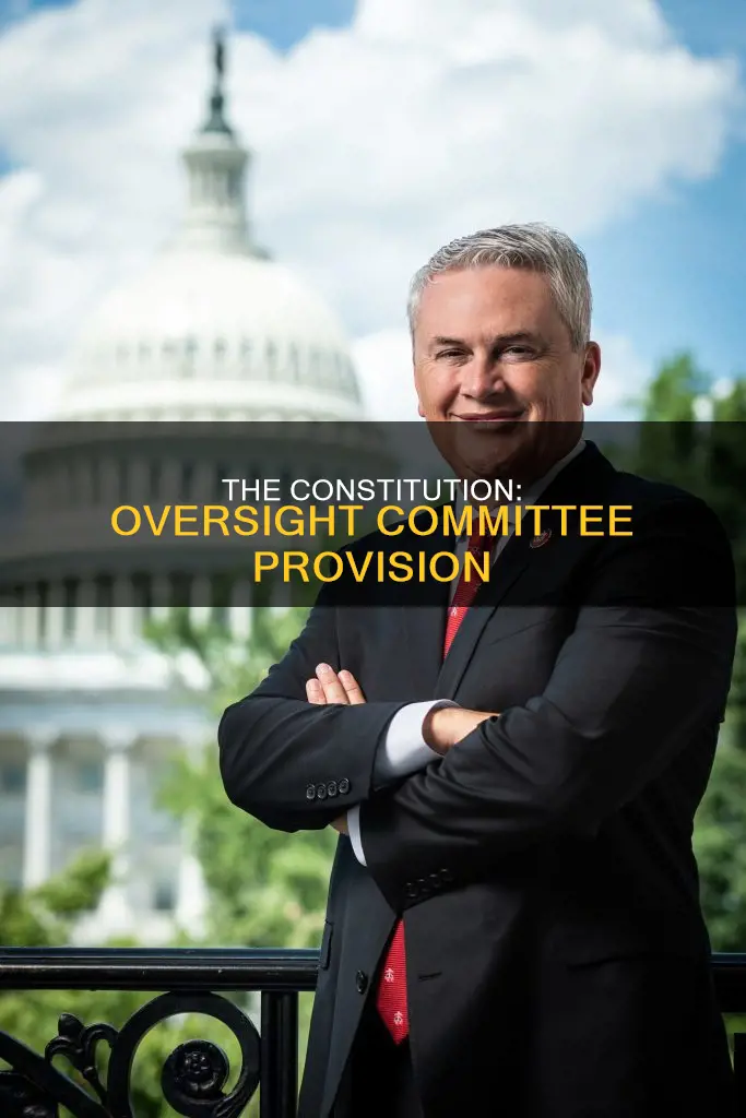 does the constitution provide for a house oversight committee