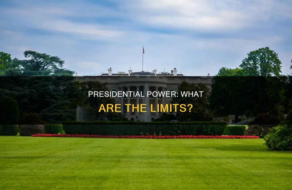 does the constitution put limit on the presidential power