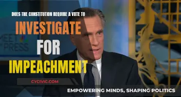 Impeachment Inquiry: Does the Constitution Require a Vote?