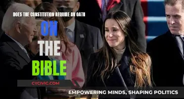 The Constitution: Oaths, Bible and Law