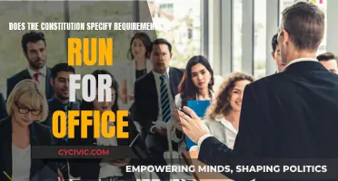 Who Can Run for Office? Constitutional Requirements