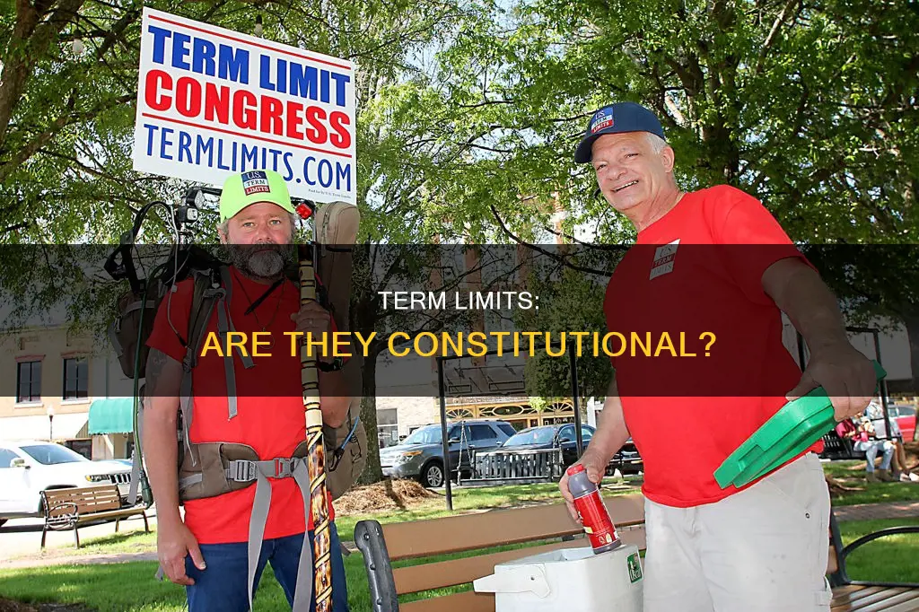 does the constitution support term limits in congress