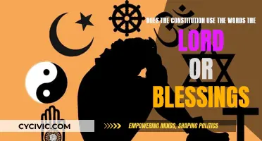 The Lord and Blessings: Are They in the Constitution?