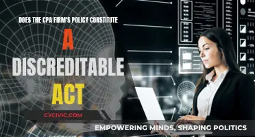 CPA Firm Policies: Ethical or Discreditable?