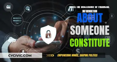 Financial Privacy: When Does Disclosure Become an Issue?